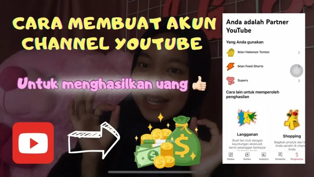 Cara Membuat Channel YouTube Menghasilkan Uang 2026 – Panduan Praktis dan Terbaru