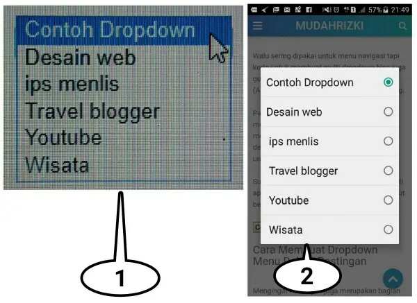 Cara Menambahkan Menu Dropdown di Blogger – Panduan Lengkap